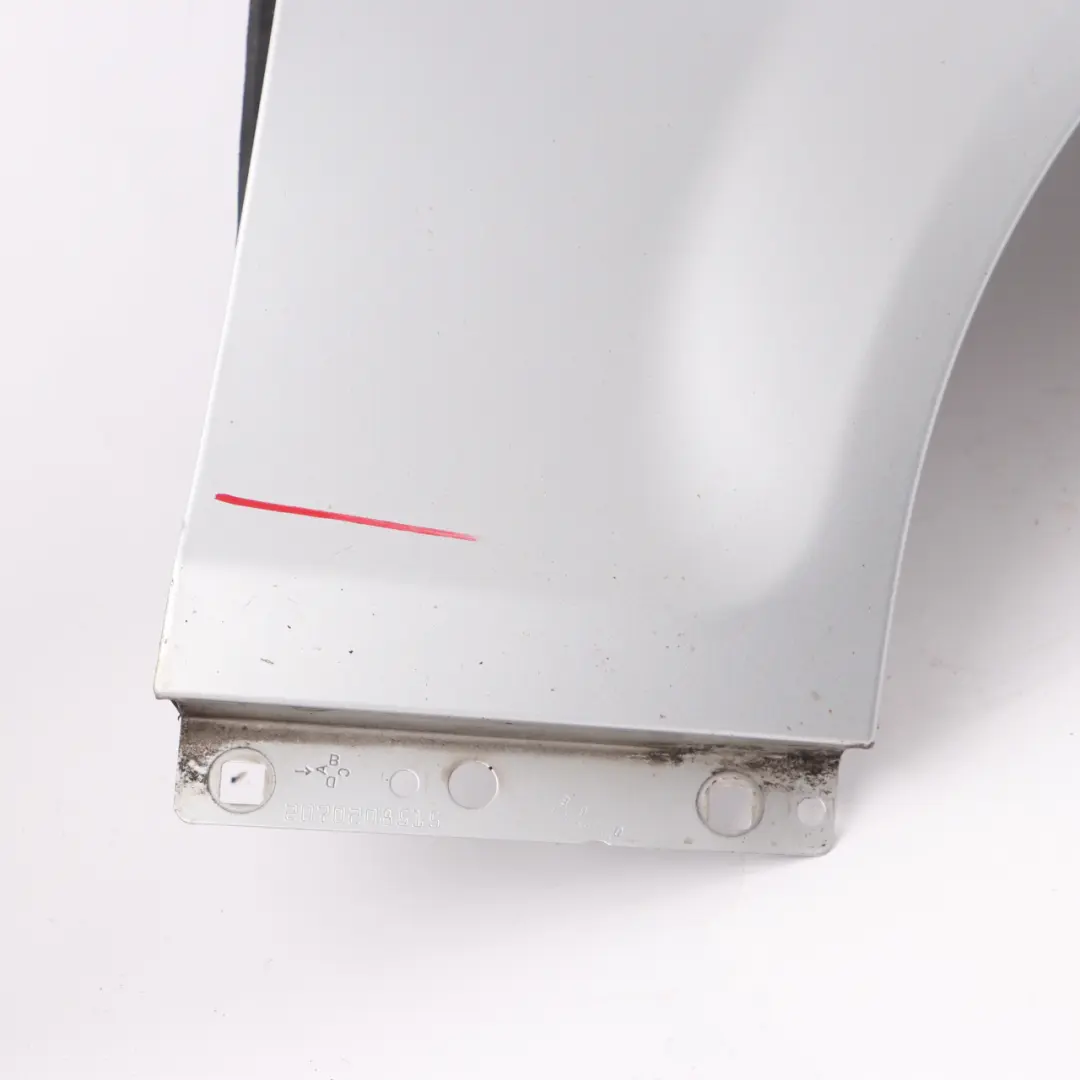 Mercedes W204 Side Wing Panel Front Right O/S Fender Iridium Silver - 775