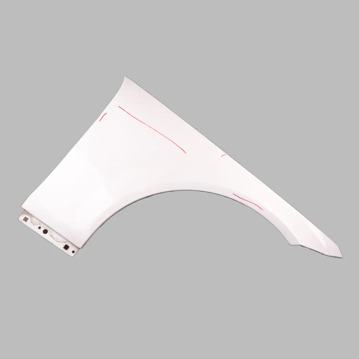 Mercedes W204 Side Wing Panel Front Right O/S Fender Polar White - 149