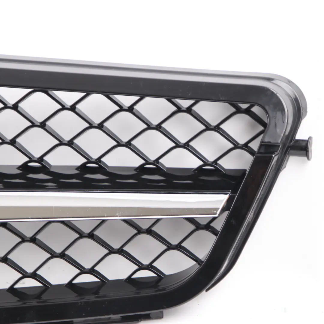 Mercedes C204 Hood Bonnet Grille Front Radiator Beam Trim Panel Black Chrome