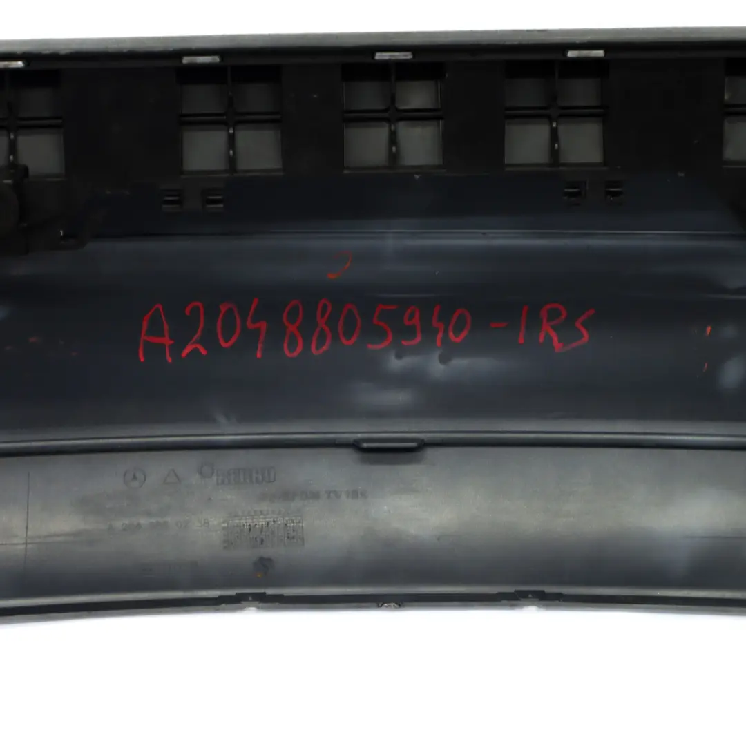 Mercedes W204 Rear Bumper Trim Panel Iridium Silver Metallic - 775