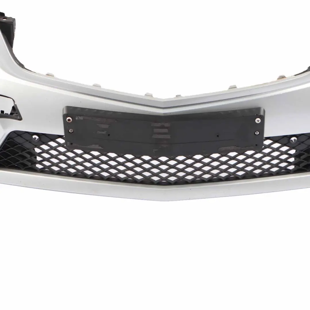 Mercedes W204 Front Bumper AMG Trim Panel Cover Iridium Silver Metallic - 775