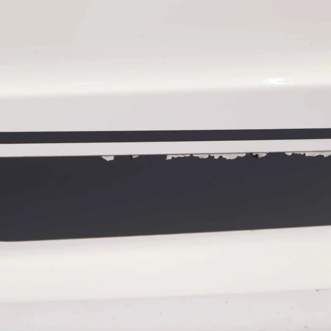 Mercedes W204 C204 C63 AMG Rear Bumper Trim Panel Diamond White Metallic - 799