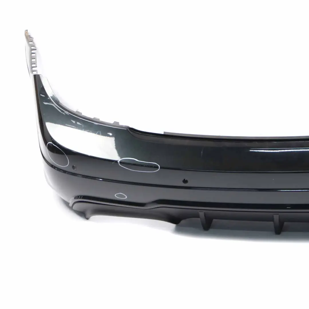 Mercedes W204 Rear Bumper Trim Panel AMG Magnetite Black Metallic - 183