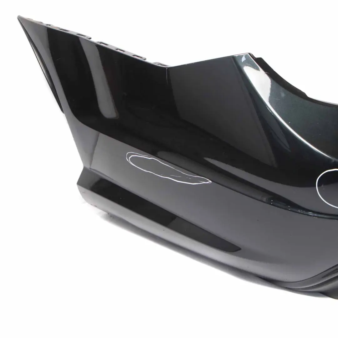 Mercedes W204 Rear Bumper Trim Panel AMG Magnetite Black Metallic - 183