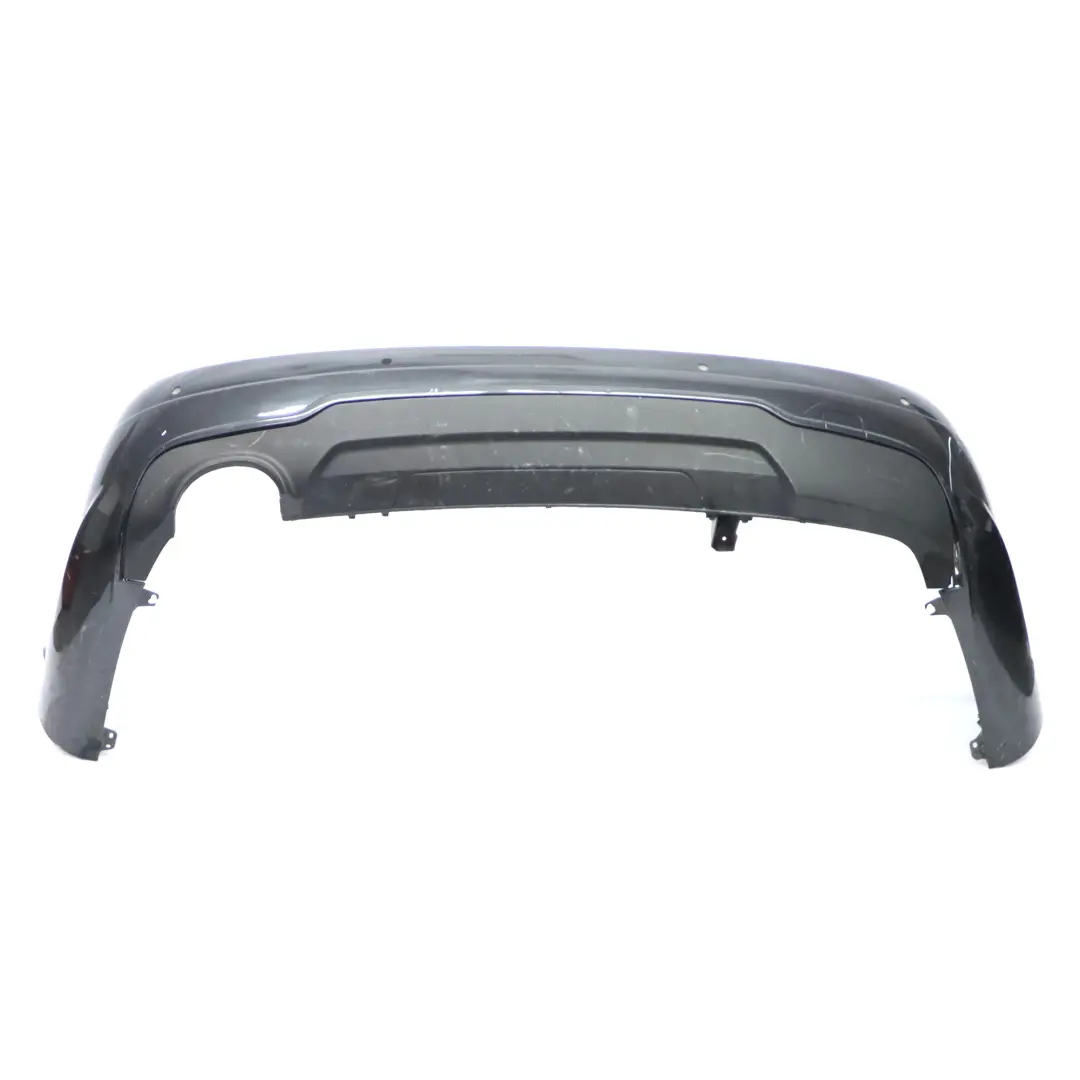 Mercedes W204 Rear Bumper Trim Panel AMG Magnetite Black Metallic - 183