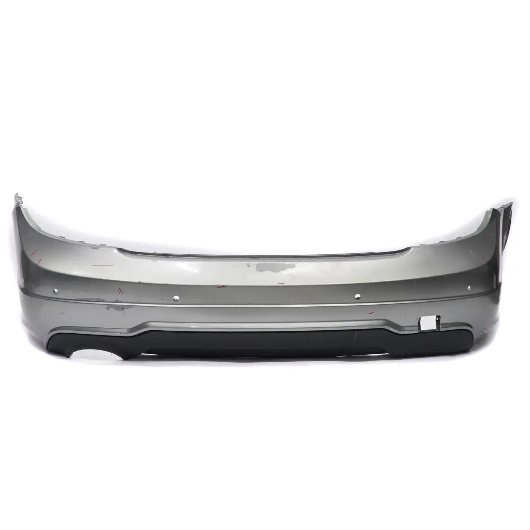 Mercedes W204 Rear Bumper Trim Panel Covering Palladium Silver Metallic - 792