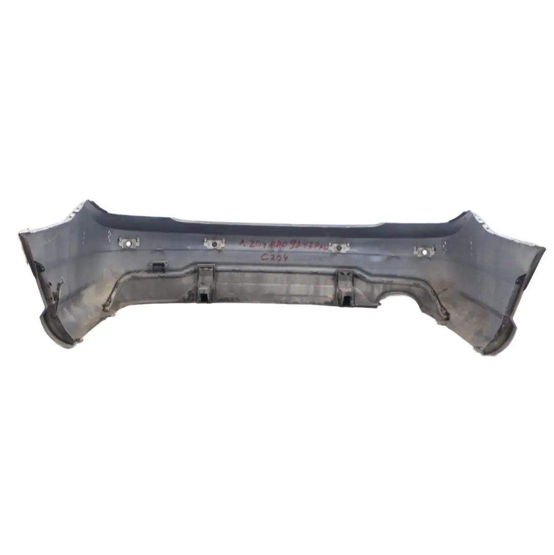 Mercedes W204 Rear Bumper Trim Panel Cover Palladium Silver Metallic - 792