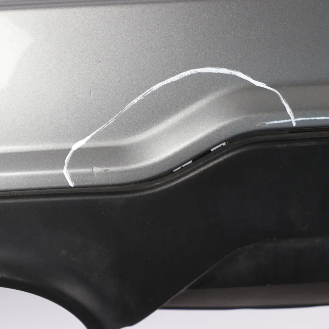 Mercedes W204 Rear Bumper Trim Panel Cover Palladium Silver Metallic - 792