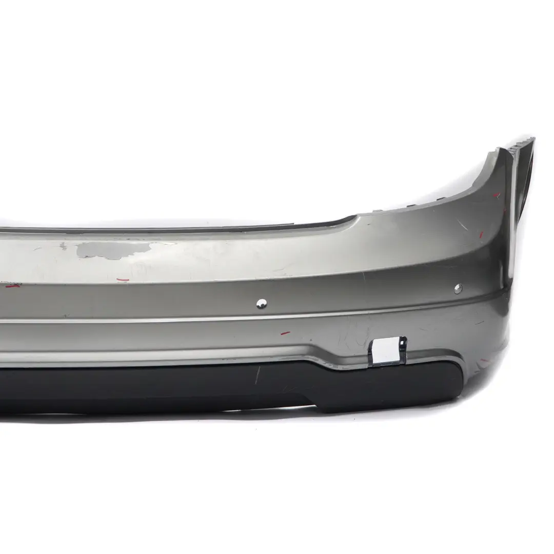 Mercedes W204 Rear Bumper Trim Panel Covering Palladium Silver Metallic - 792