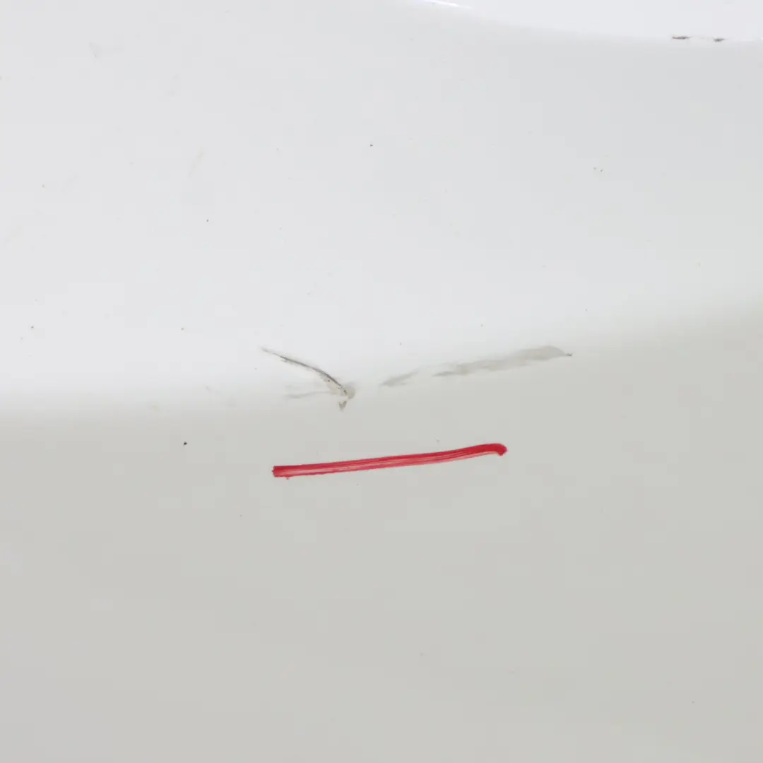 Mercedes W204 Rear Bumper Trim Panel Covering Polar White - 149