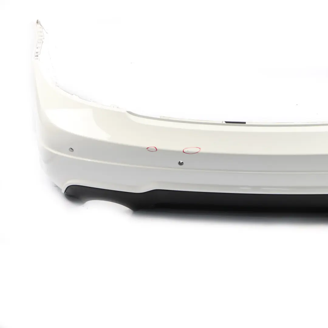 Mercedes W204 Rear Bumper Trim Panel Covering Polar White - 149