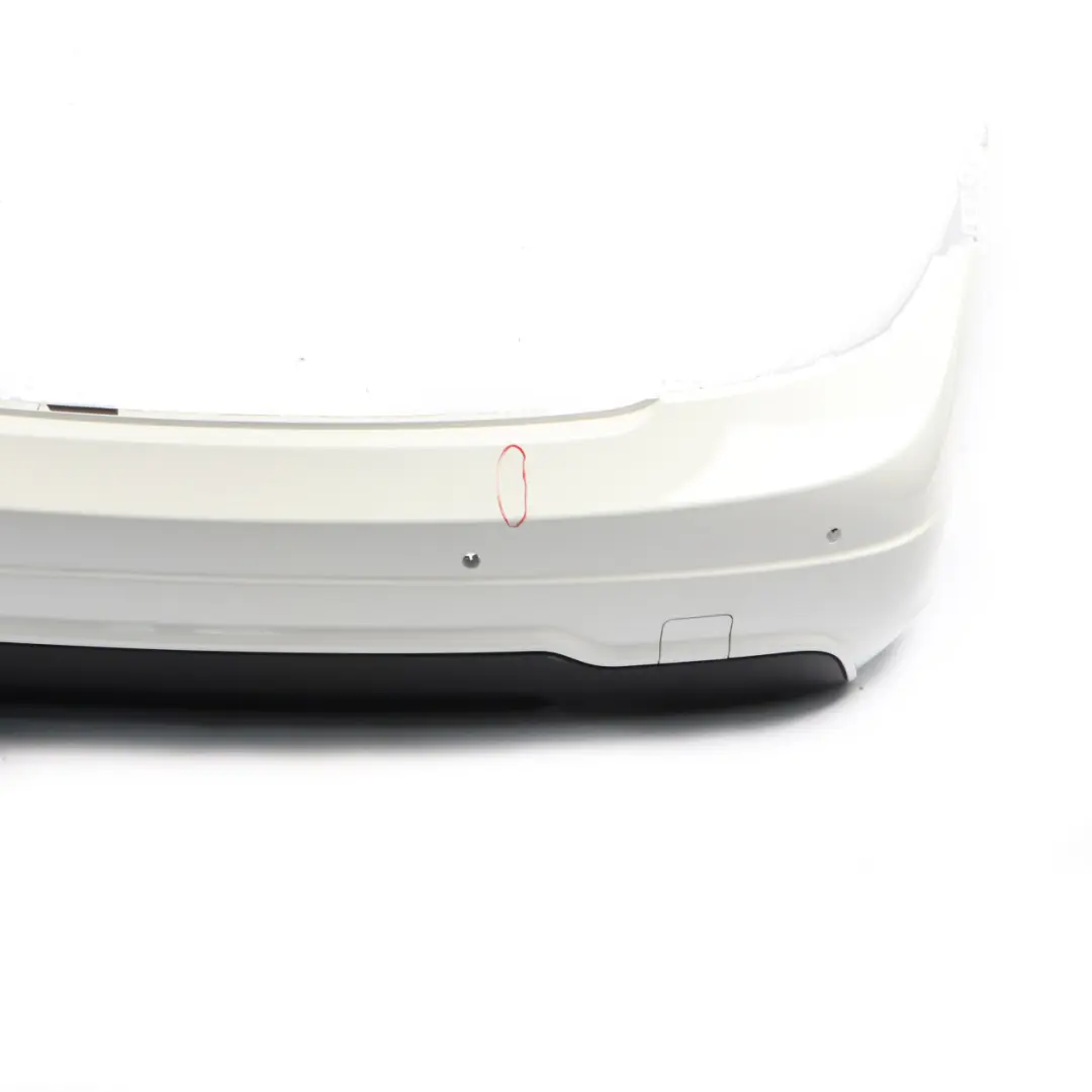 Mercedes W204 Rear Bumper Trim Panel Covering Polar White - 149