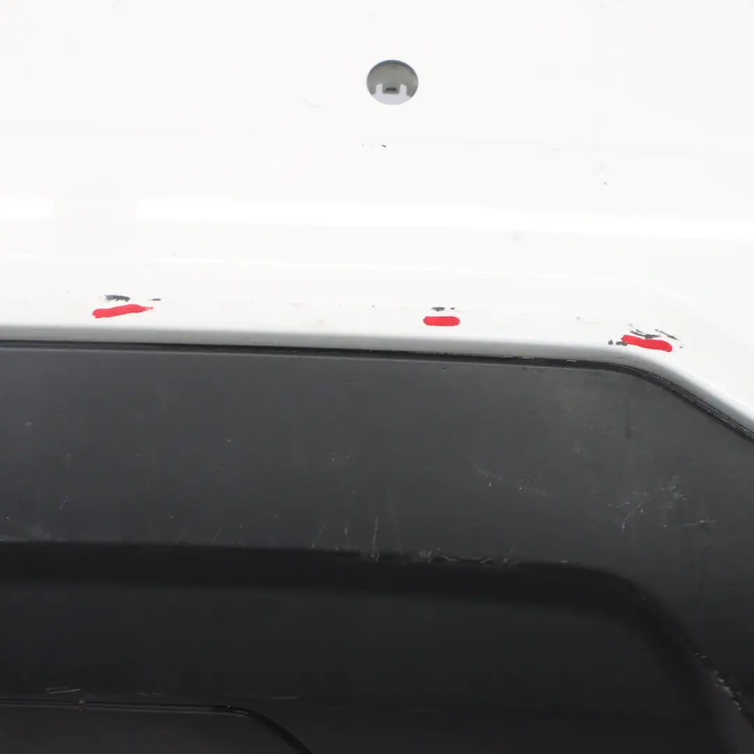 Mercedes W204 Rear Bumper Trim Panel Covering Polar White - 149