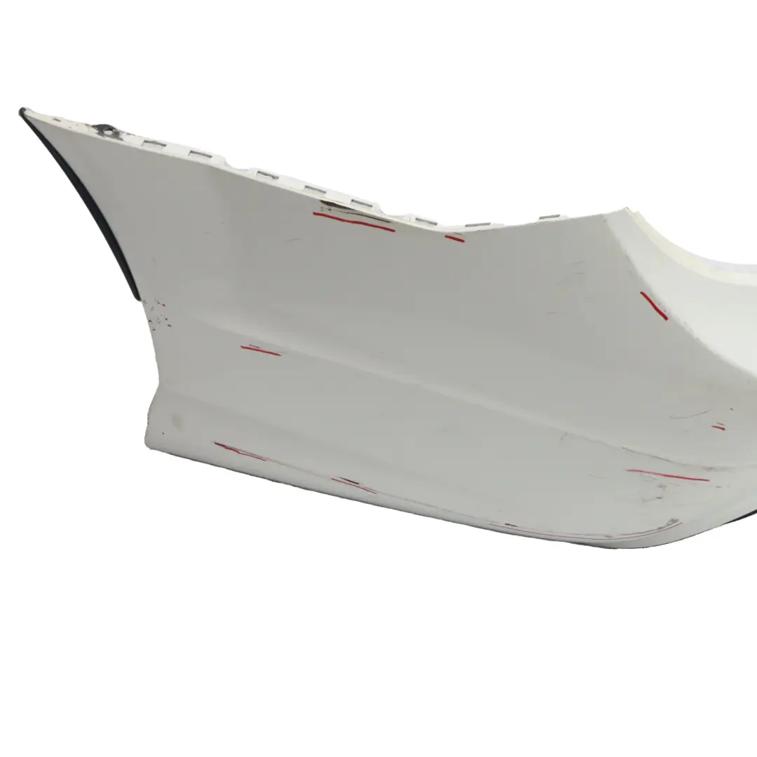 Mercedes W204 Rear Bumper Trim Panel Covering Polar White - 149