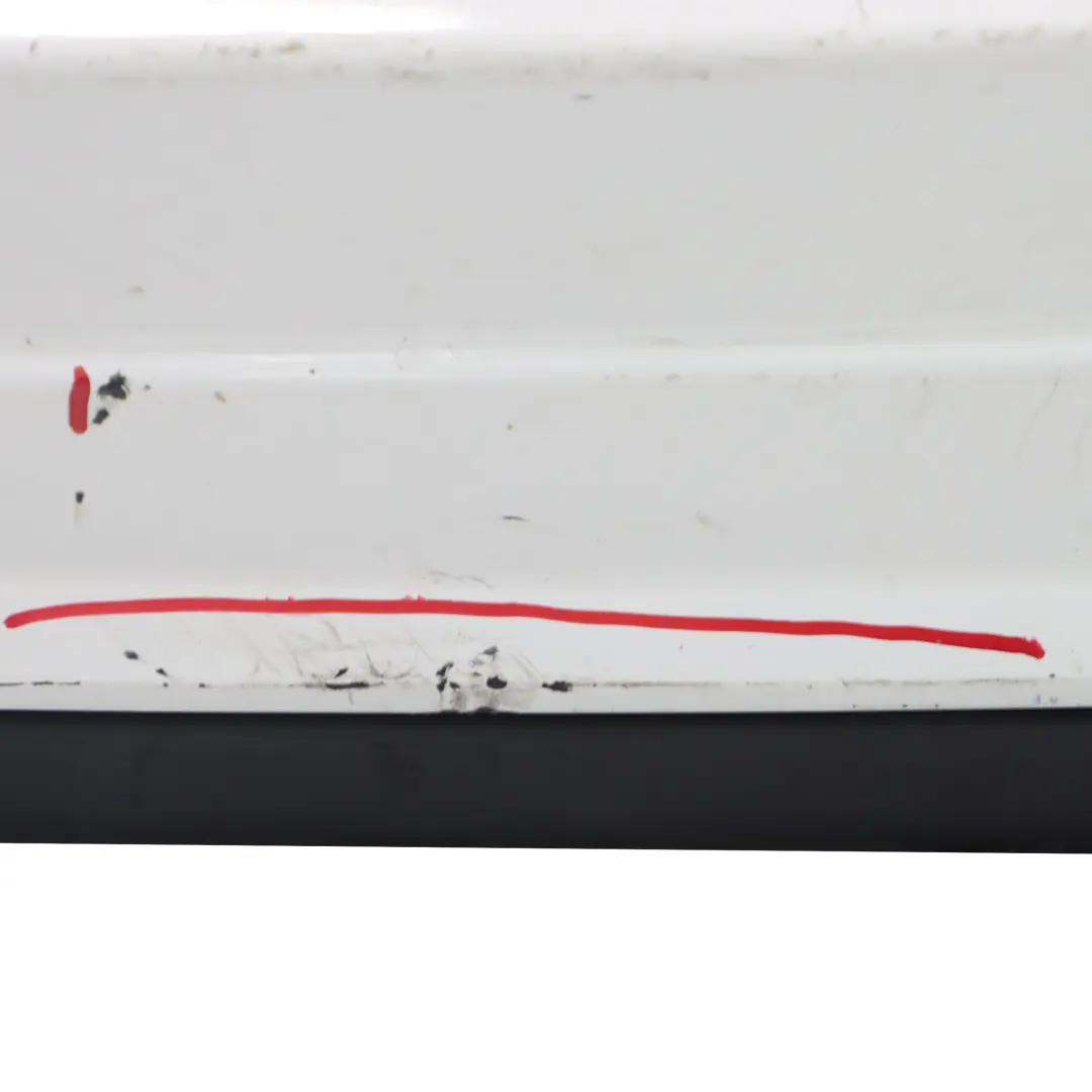 Mercedes W204 Rear Bumper Trim Panel Covering Polar White - 149