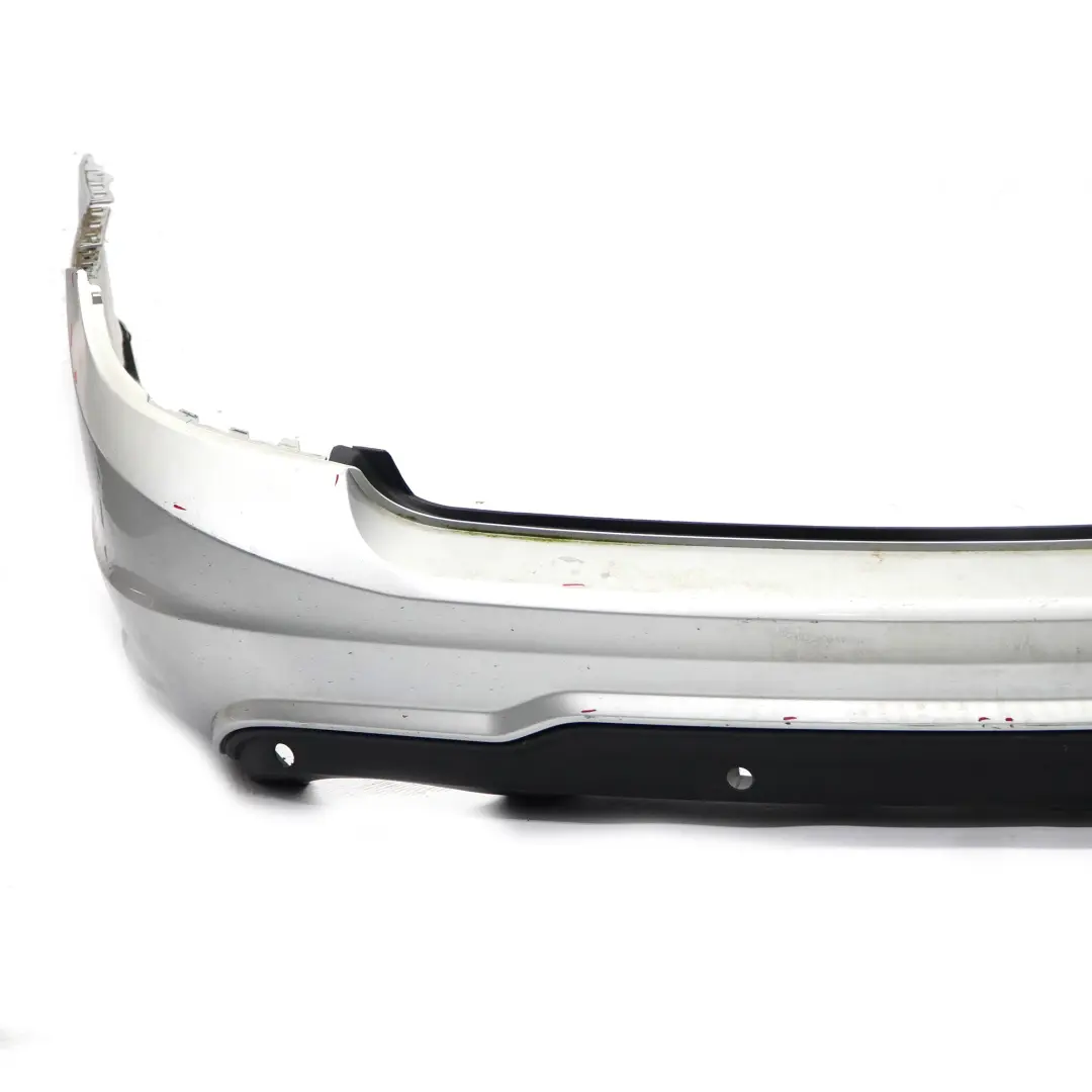 Mercedes S204 Rear Bumper Trim Panel Cover AMG Iridium Silver Metallic - 775