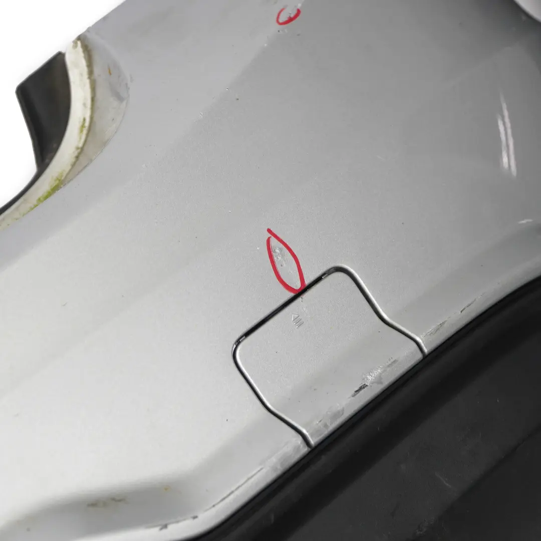 Mercedes S204 Rear Bumper Trim Panel Cover AMG Iridium Silver Metallic - 775