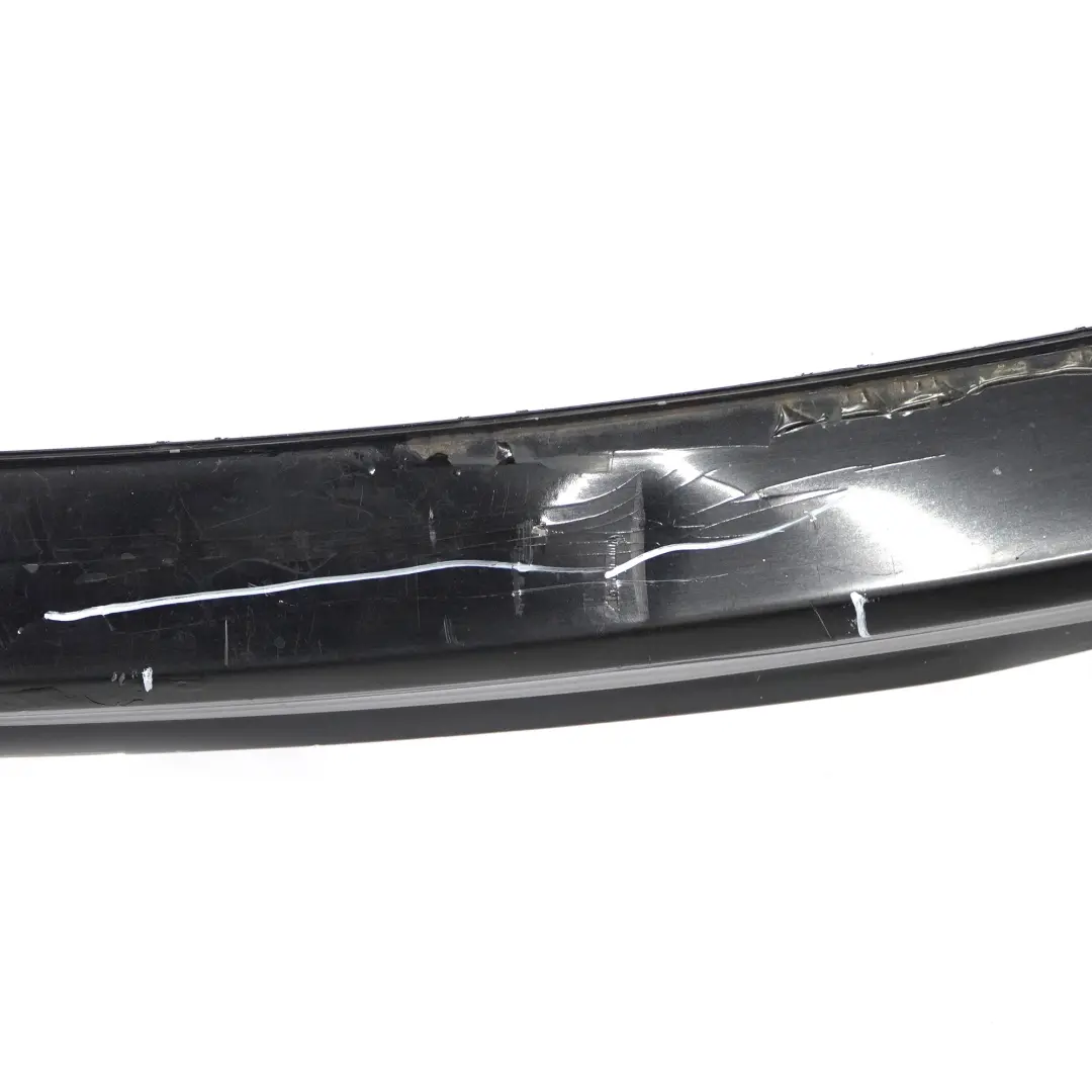 Mercedes S204 Rear Bumper Trim Panel Cover AMG Obsidian Black Metallic - 197