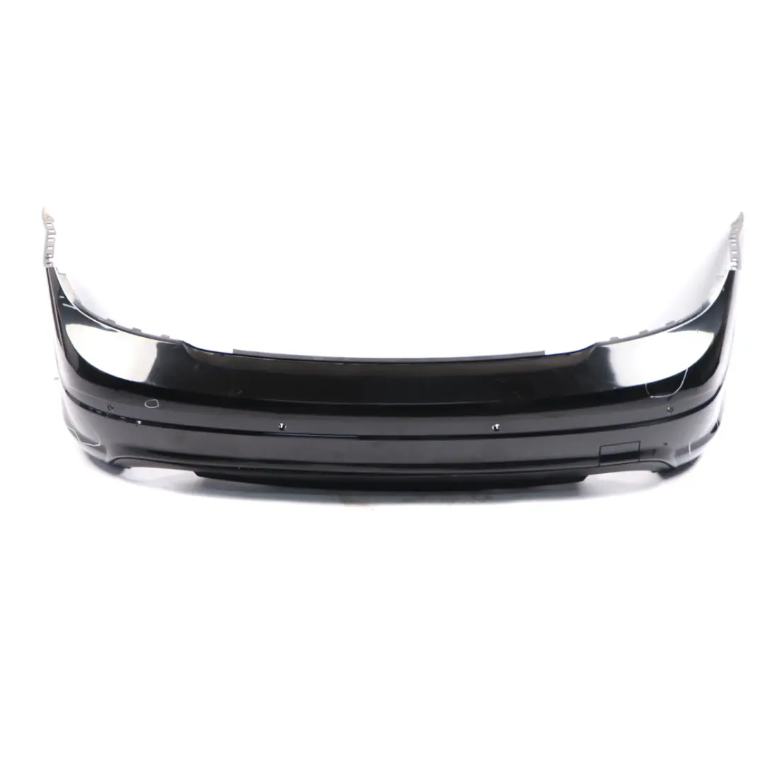 Mercedes W204 Rear Bumper Trim Panel AMG Obsidian Black Metallic - 197