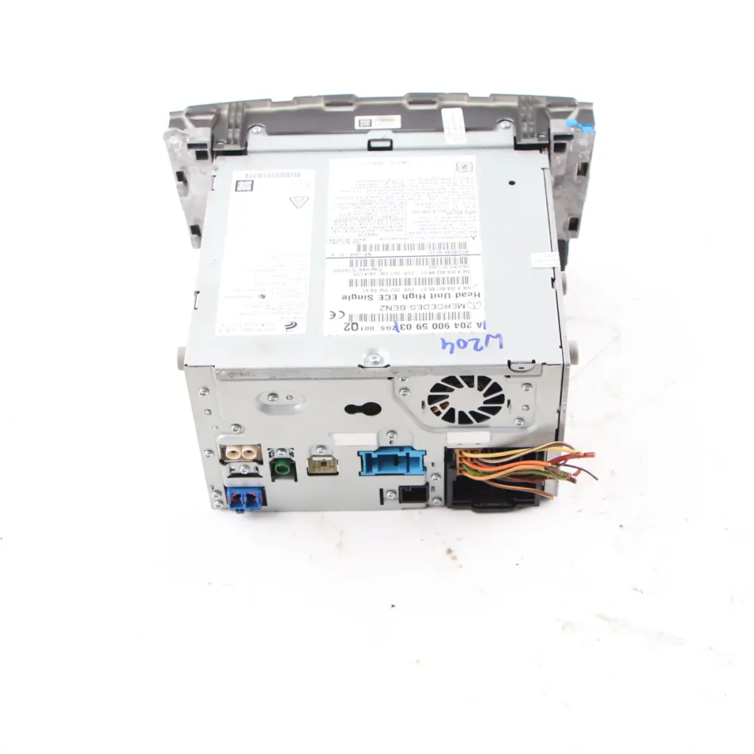 Mercedes W204 Navigation CD Player COMAND Radio Sat Nav Head Unit A2049005903