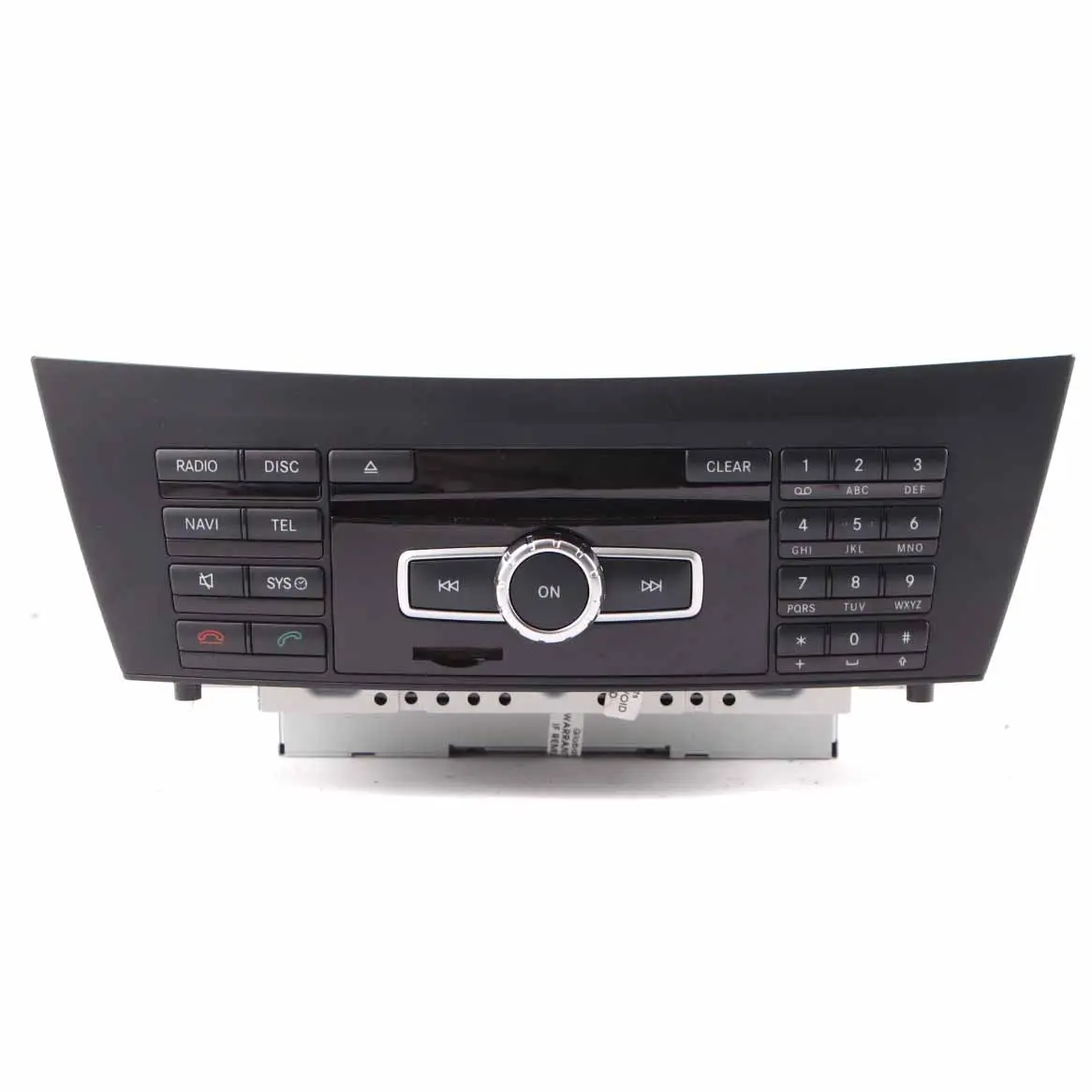 Mercedes W204 COMAND Navi CD Player Radio Sat Nav Head Unit A2049008213