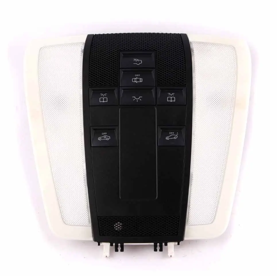 Mercedes W204 C207 Lámpara interior Interruptor panel frontal Negro A2049063002