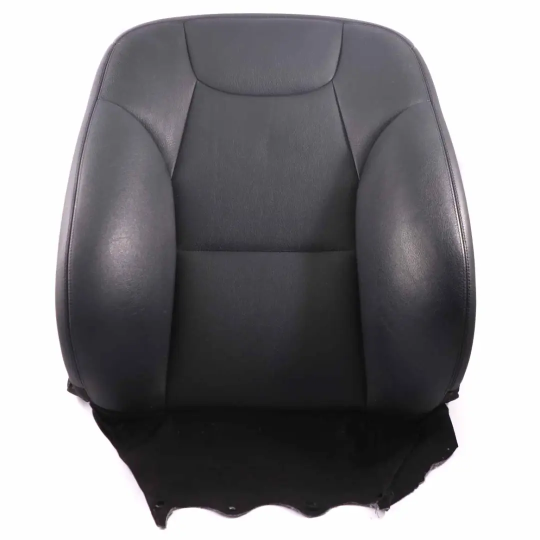 Mercedes-Benz W204 Heated Sport Front Left Seat N/S Backrest Cover Black Leather