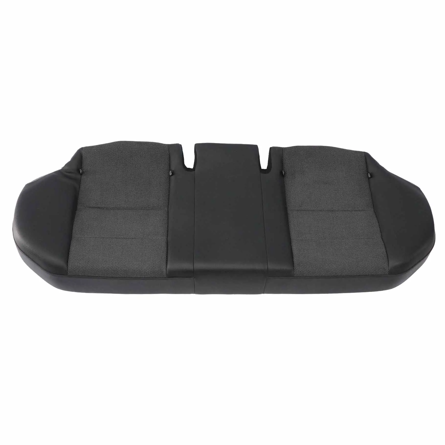 Mercedes W204 Asiento Trasero Banco Sofá Cubierta Tela Cuero Aberdeen Negro