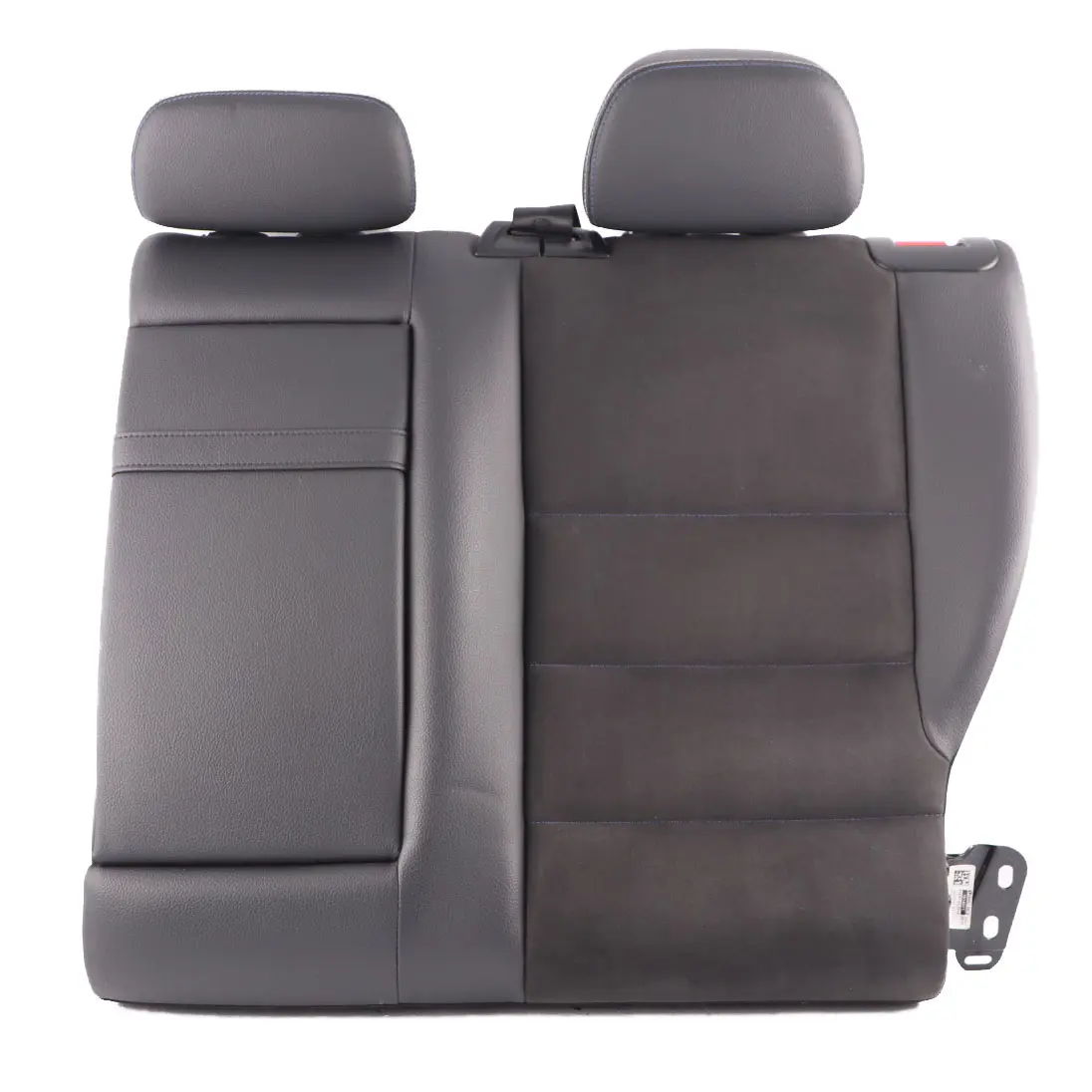 Mercedes S204 Estate Seat Backrest Rear Left N/S Cloth Fabric Microfibre Black