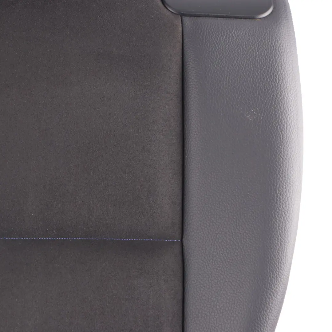 Mercedes S204 Estate Seat Backrest Rear Left N/S Cloth Fabric Microfibre Black