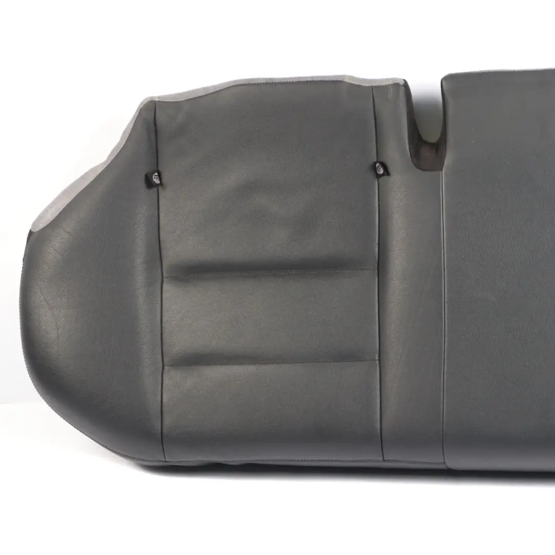 Mercedes W204 Rear Seat Bench Couch Cover Saloon Black Anthracite Leather