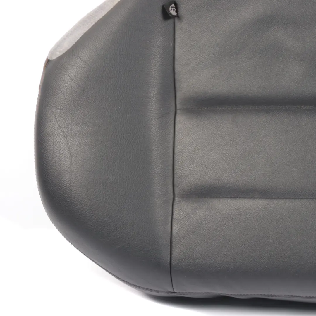 Mercedes W204 Rear Seat Bench Couch Cover Saloon Black Anthracite Leather