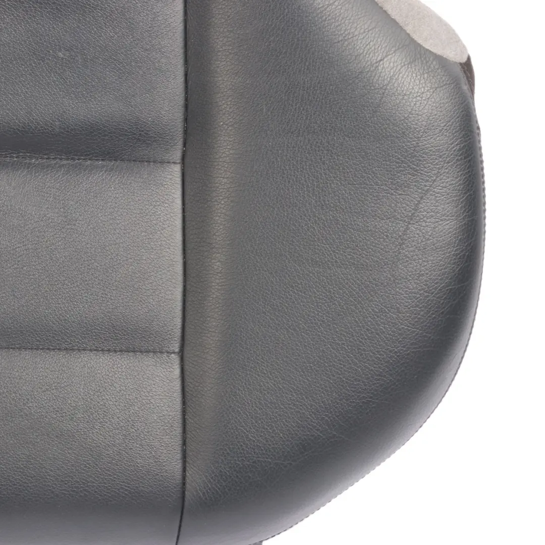 Mercedes W204 Rear Seat Bench Couch Cover Saloon Black Anthracite Leather