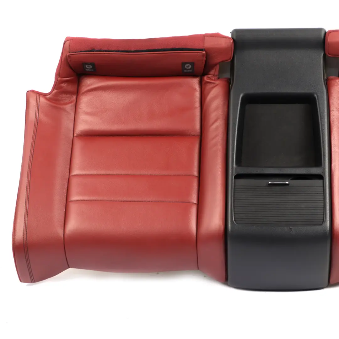 Mercedes C204 Rear Seat Bench Coupe Couch Sofa Covering Leather Red