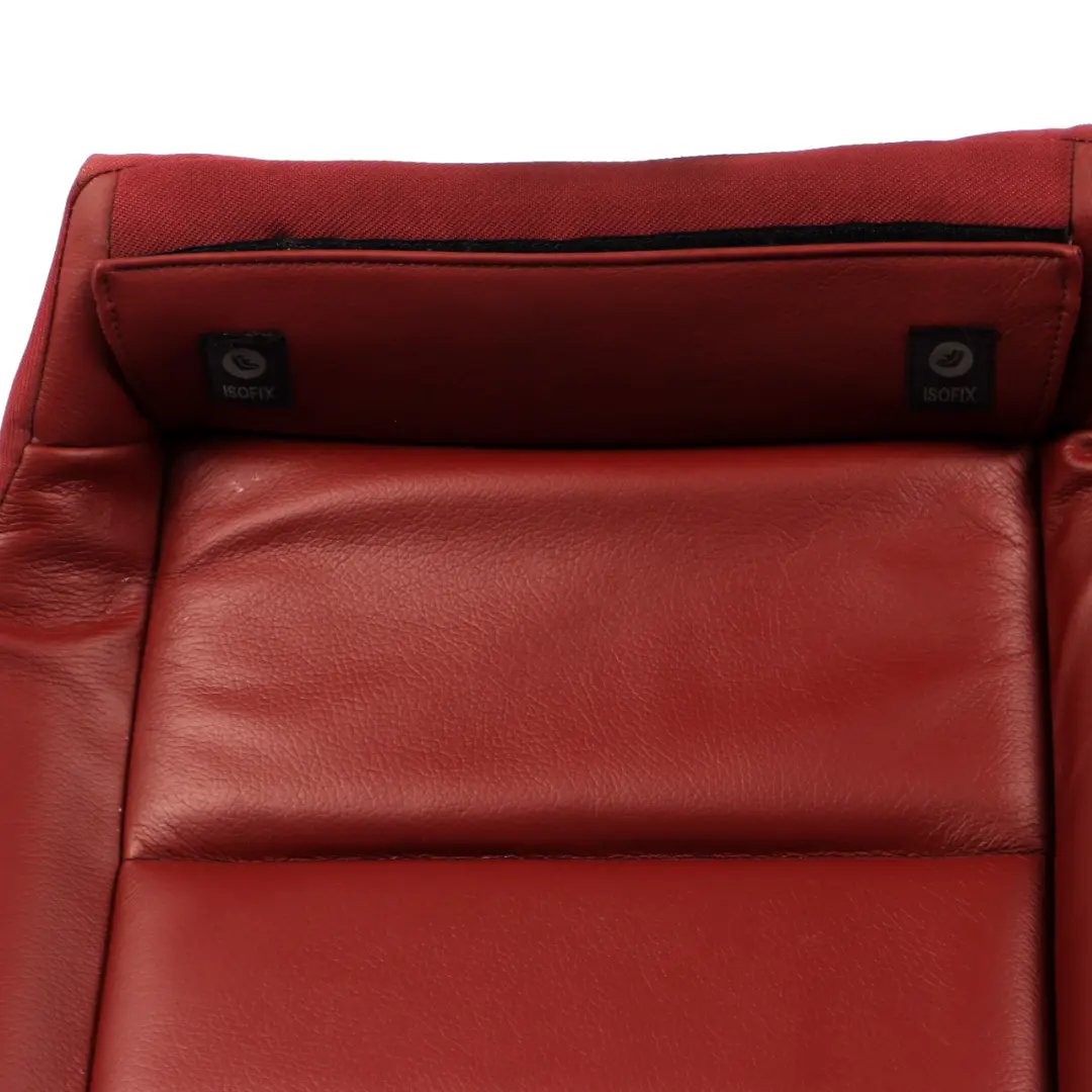 Mercedes C204 Rear Seat Bench Coupe Couch Sofa Covering Leather Red