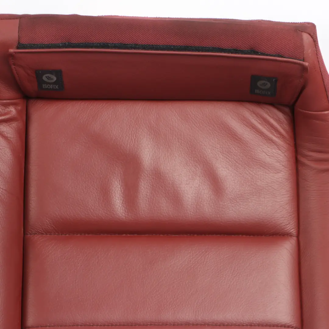 Mercedes C204 Rear Seat Bench Coupe Couch Sofa Covering Leather Red