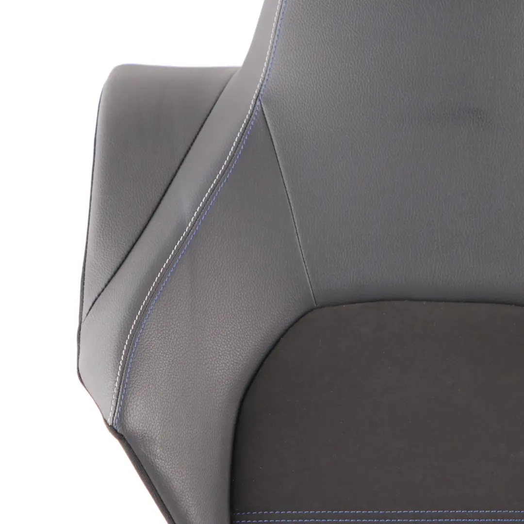 Mercedes C204 W207 Respaldo Asiento Trasero Derecho Funda Cuero Tela Alcantara