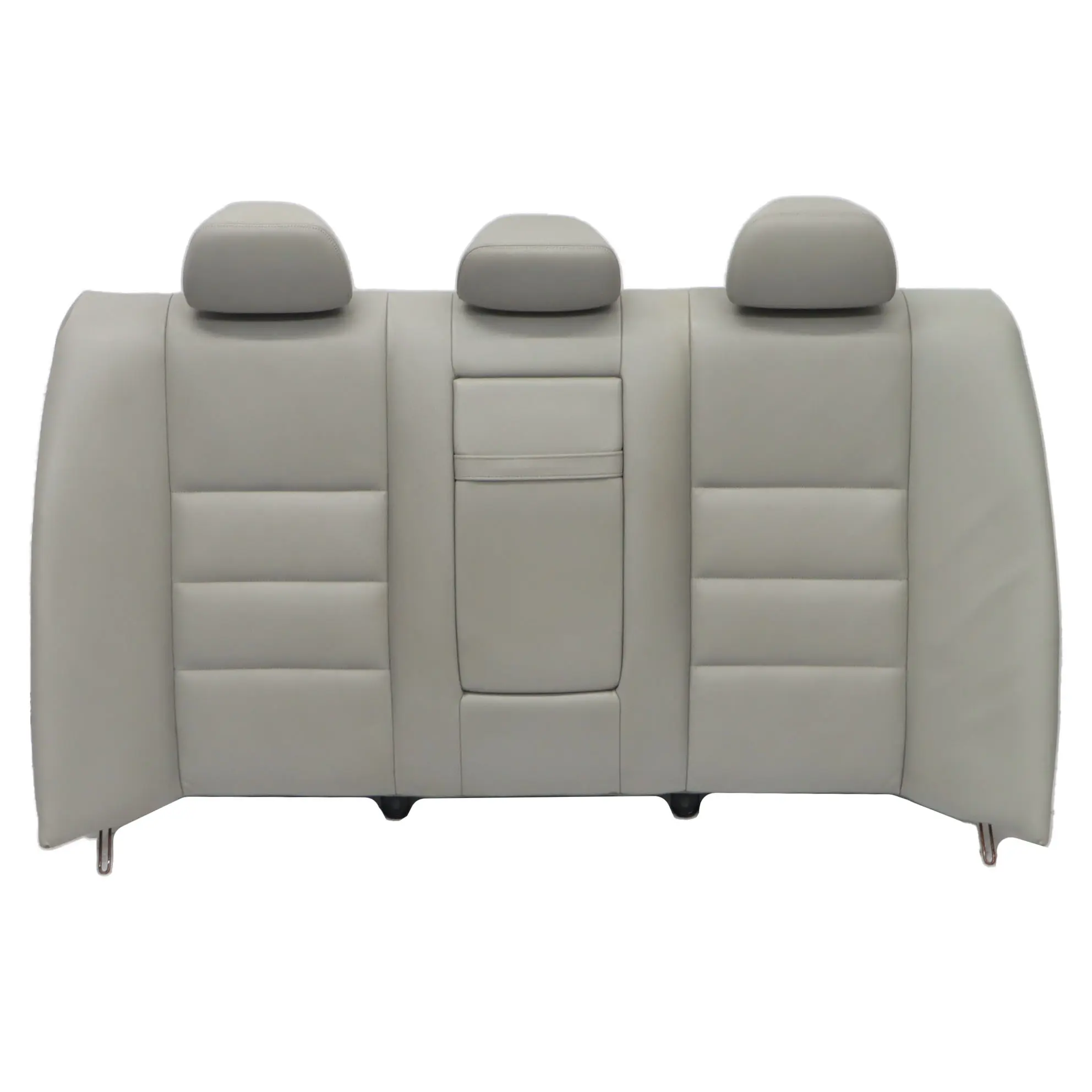 Mercedes W204 Respaldo Asiento Trasero Banqueta Portavasos Cuero Negro