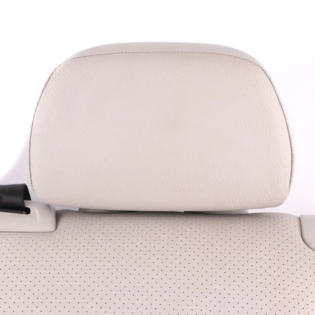 Mercedes S204 Estate Seat Backrest Rear Left N/S Imitation Leather Beige