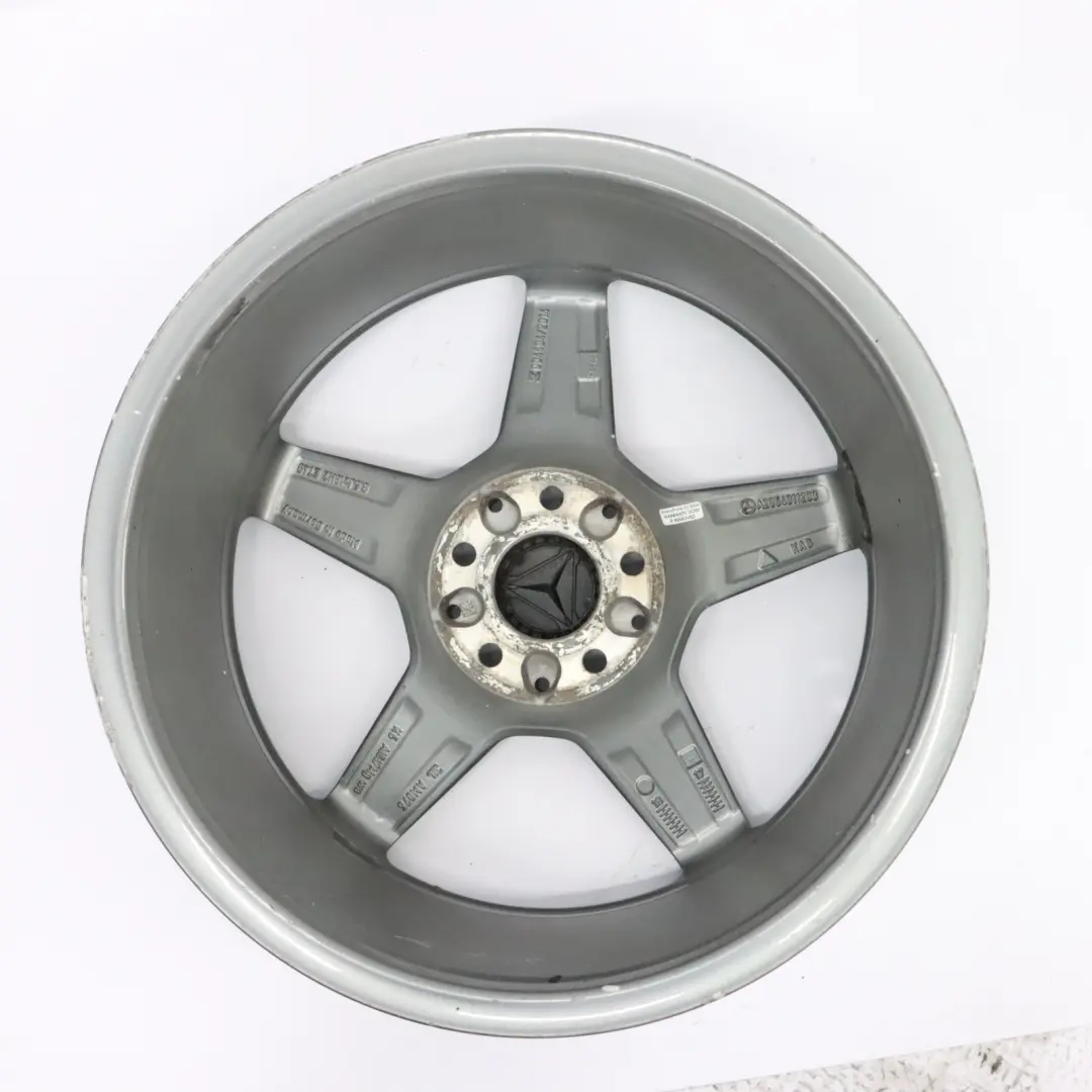 Mercedes W205 Himalaya Grey AMG Alloy Wheel Rim 5 Spoke 18" 8,5J A2054011200