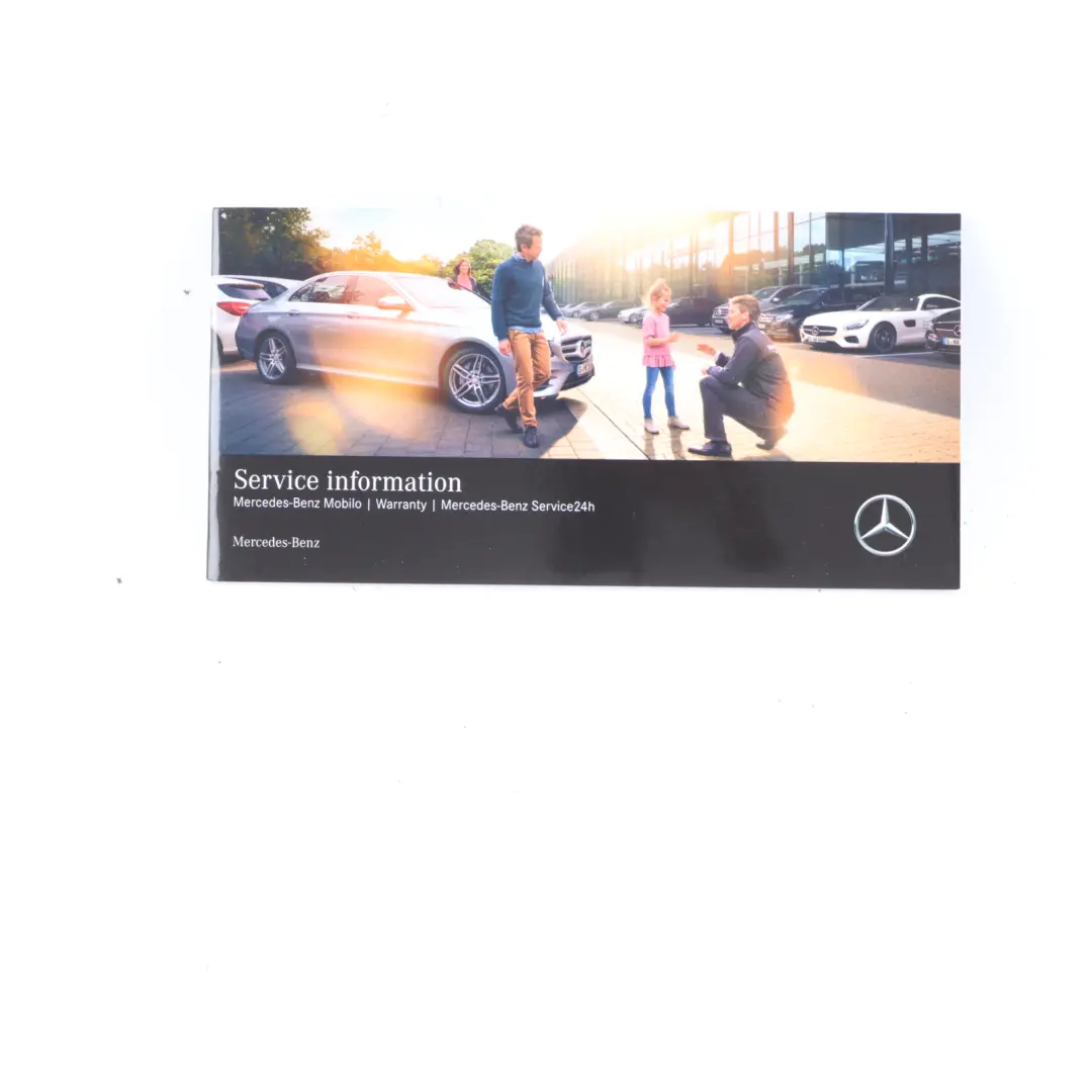 Mercedes S205 Owner's Handbook Book Instruction Booklet Manual Wallet Case Set