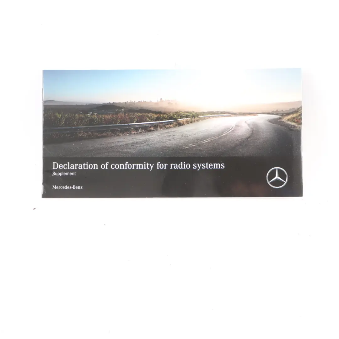 Mercedes S205 Owner's Handbook Book Instruction Booklet Manual Wallet Case Set
