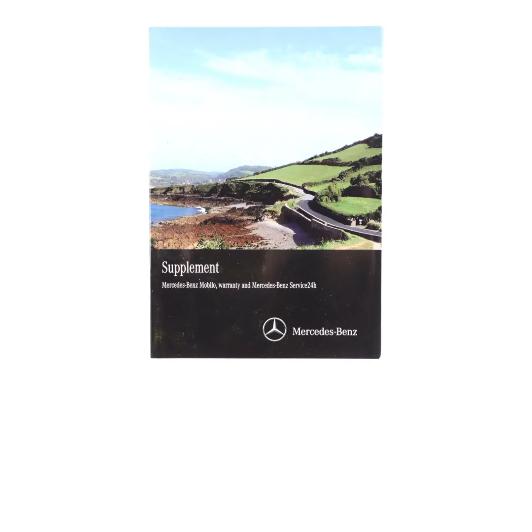 Mercedes W205 Owner's Handbook Book Instruction Booklet Manual Wallet Case Set