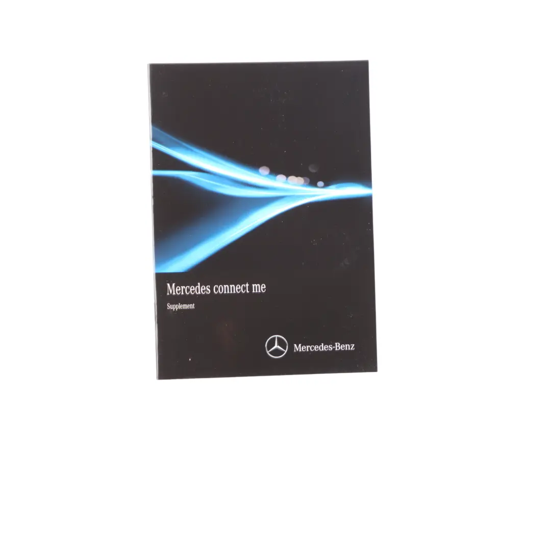 Mercedes W205 Owner's Handbook Book Instruction Booklet Manual Wallet Case Set