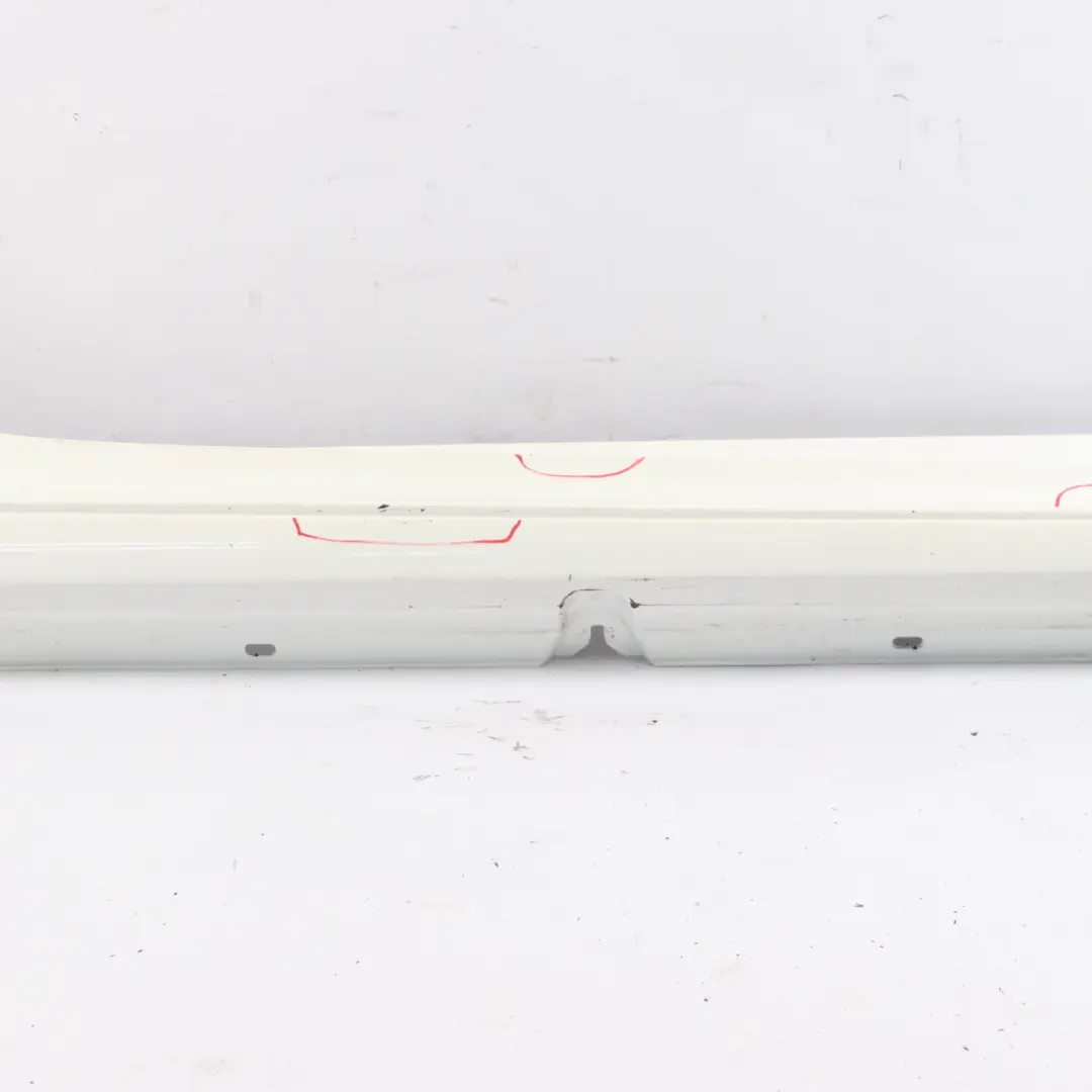 Mercedes C205 Side Skirt AMG Right O/S Door Sill Cover Polar White - 149