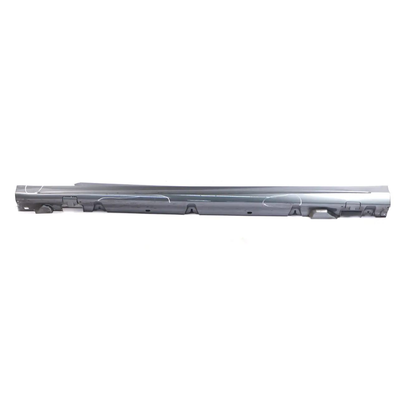 Mercedes W205 Side Skirt Left N/S Door Sill Cover Selenite Grey Metallic - 992