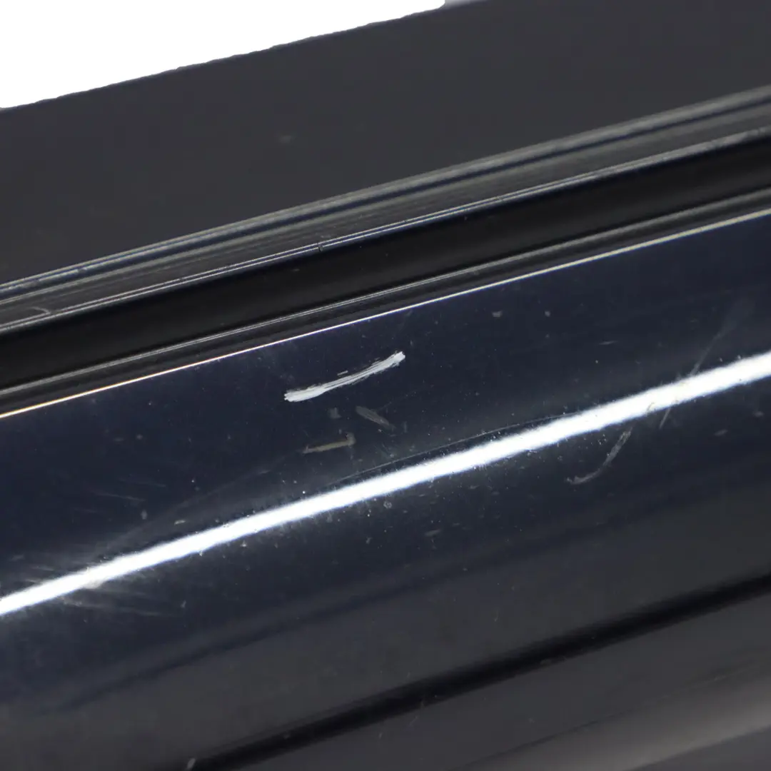 Mercedes W205 Side Skirt Right O/S Door Sill Cover Cavansite Blue Metallic - 890