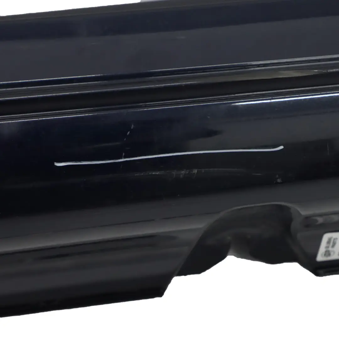 Mercedes W205 Side Skirt Right O/S Door Sill Cover Cavansite Blue Metallic - 890