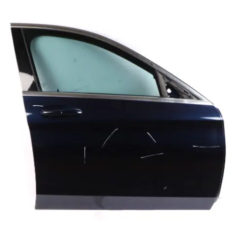 Mercedes W205 Door Front Right O/S Cavansite Blue Metallic - 890