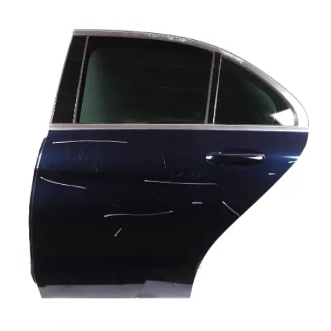 Mercedes W205 Door Rear Left N/S Cavansite Blue Metallic - 890